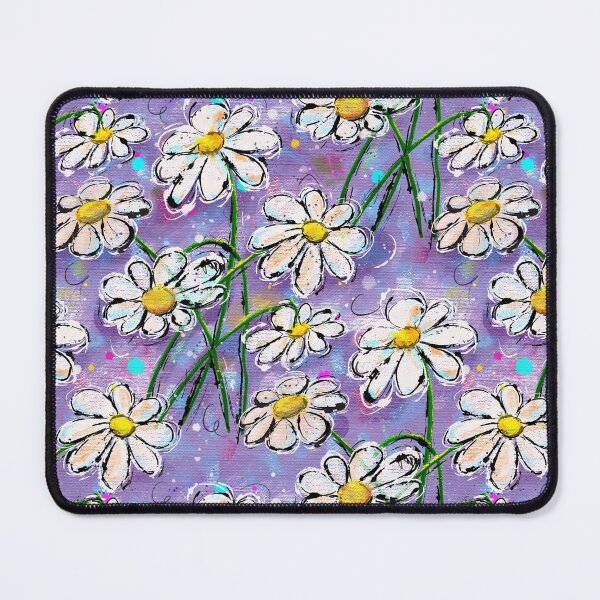 Item preview, Daisies Morado designed and sold by Christina Mitchell.