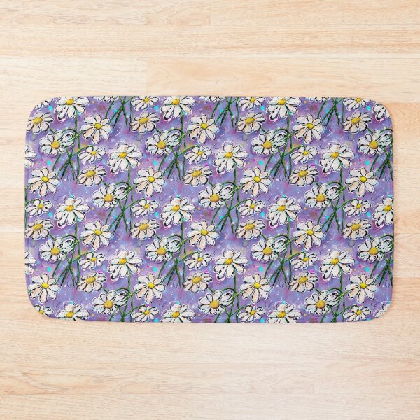 Item preview, Daisies Morado designed and sold by Christina Mitchell.