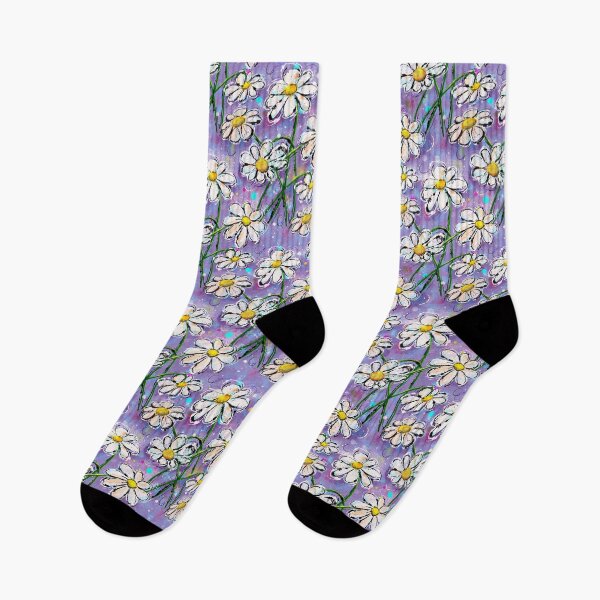Item preview, Daisies Morado designed and sold by Christina Mitchell.