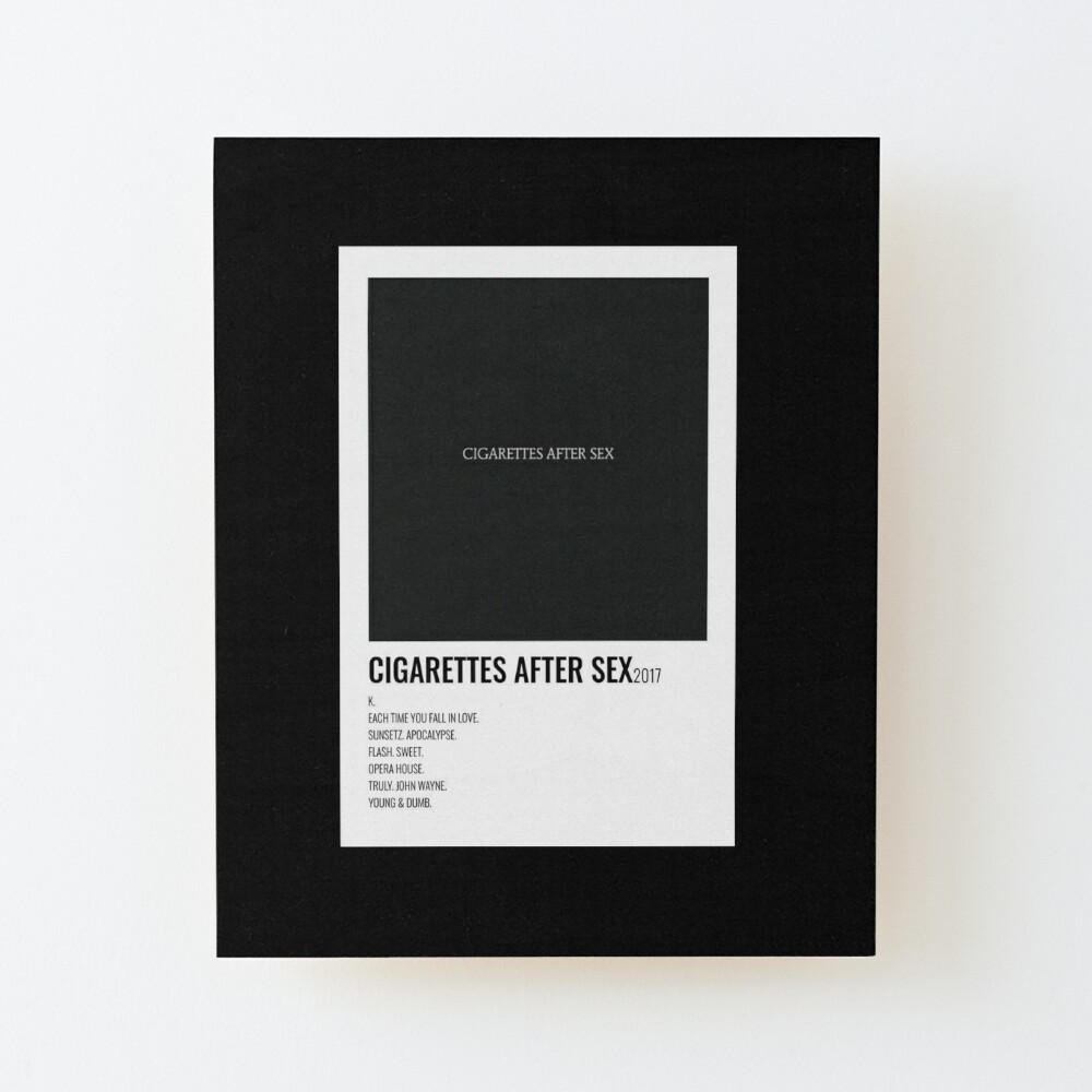 Cigarettes after sex poster 