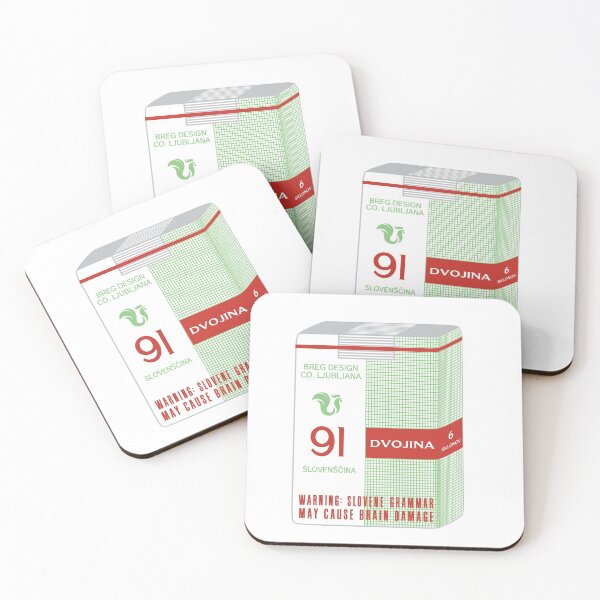 Item preview, Slovene Grammar May Cause Brain Damage designed and sold by BREG Design Slovenia.