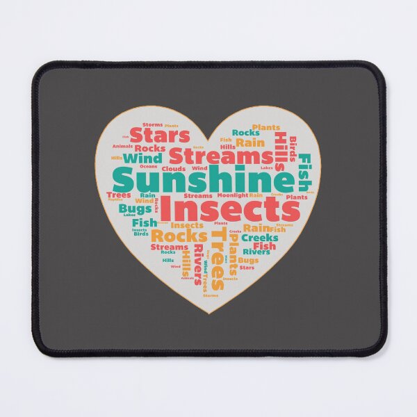 Item preview, I Love Nature Heart designed and sold by janraydesigns.