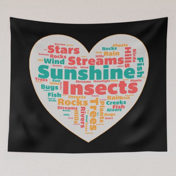 Item preview, I Love Nature Heart designed and sold by janraydesigns.