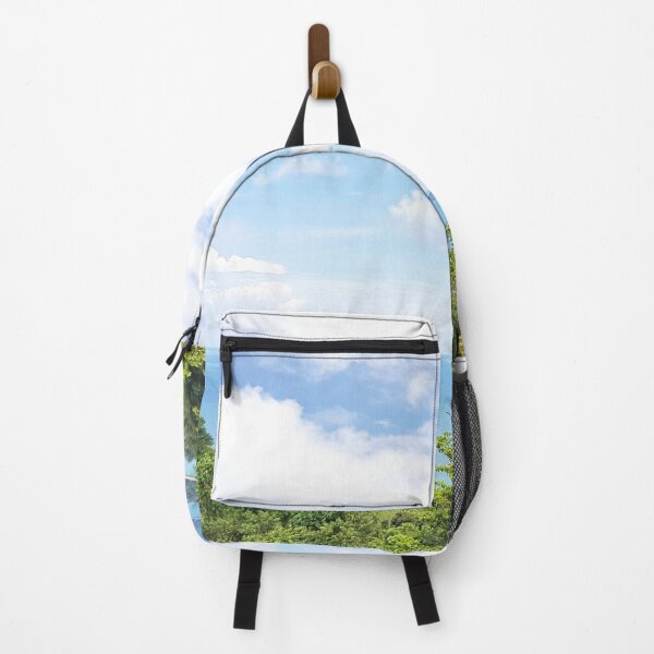 Item preview, Sea View with Blue Sky and White Clouds designed and sold by Nadisth.