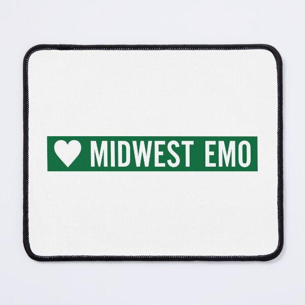 Item preview, Love Midwest Emo - Green White designed and sold by callavibes.