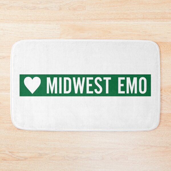 Item preview, Love Midwest Emo - Green White designed and sold by callavibes.