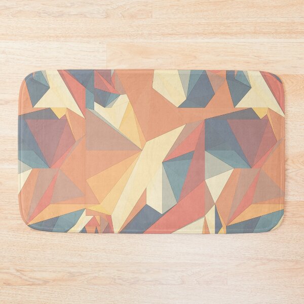 Item preview, Net of colorful triangles Mono designed and sold by pASob-dESIGN.