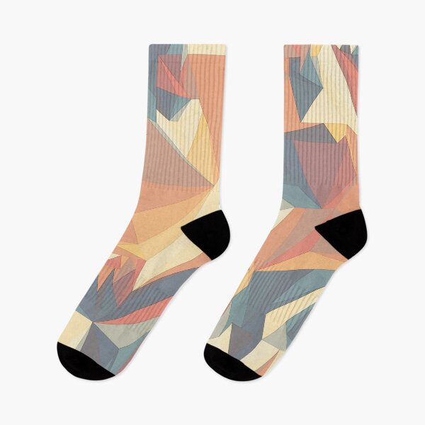 Item preview, Net of colorful triangles Mono designed and sold by pASob-dESIGN.