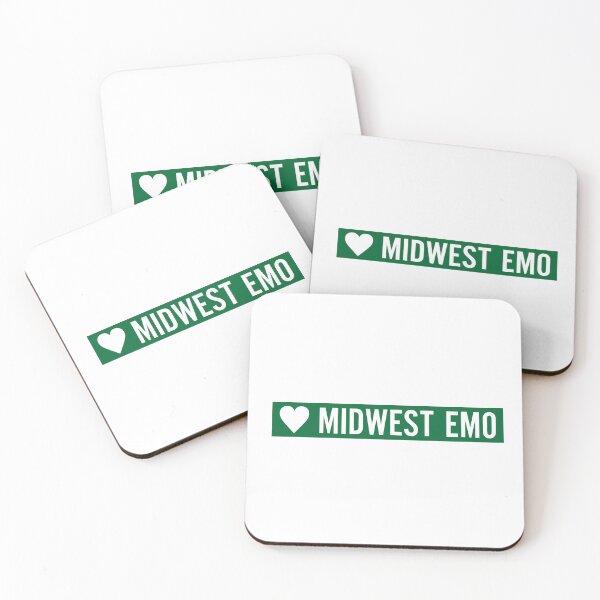 Item preview, Love Midwest Emo - Green White designed and sold by callavibes.