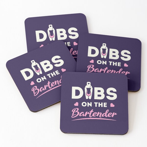 Item preview, Dibs on the Bartender Wife Girlfriend designed and sold by jaygo.