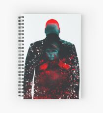 The Rabbit In A Snowstorm Spiral Notebook