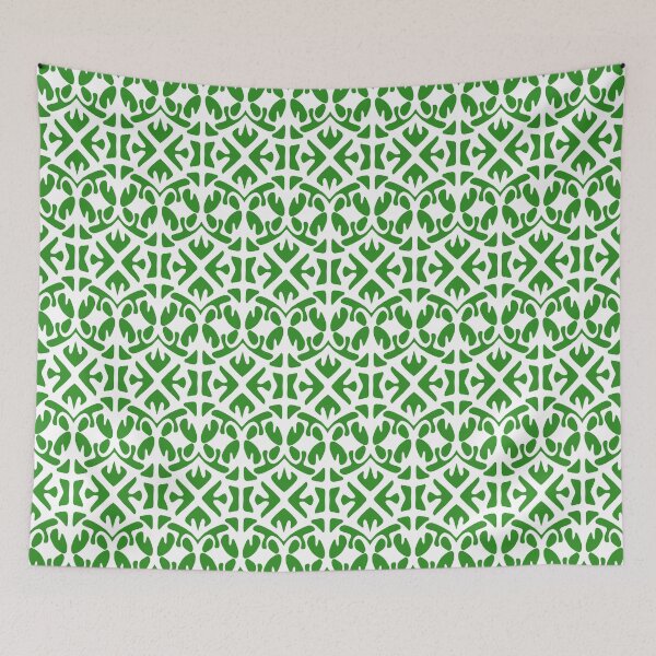 Item preview, Copy of REGAL. VINTAGE PATTERN DESIGN. GREEN AND WHITE designed and sold by 5hertz.