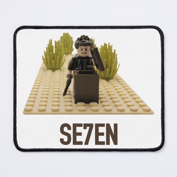 Item preview, Seven directed by David Fincher with Brad Pitt 1995 - Original designed Alternative Cult Movie art designed and sold by cinemadnesshirt.