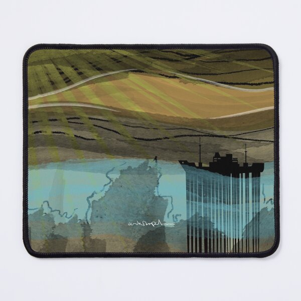 Item preview, Abstract seafaring - sailing at sunrise on the sea - designed and sold by uskARpT.