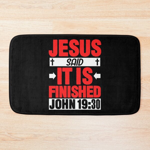 Item preview, John 19:30 It is finished designed and sold by plushism.