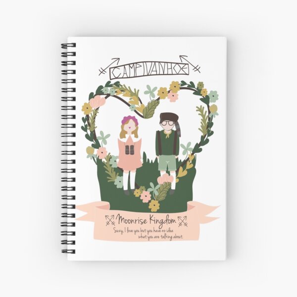 Wes Anderson's Moonrise Kingdom Spiral Notebook