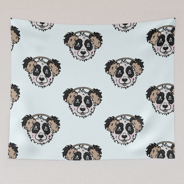 Item preview, Winter Earmuff Panda designed and sold by BioLushGraphics.