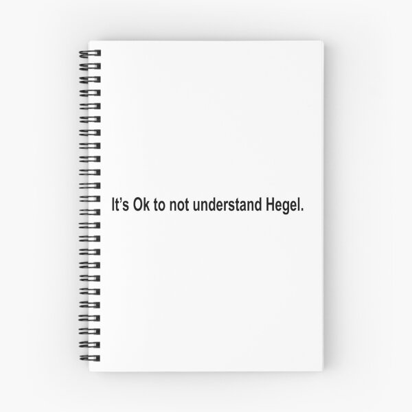 Item preview, It's ok to not understand Hegel designed and sold by MichaelPrado.