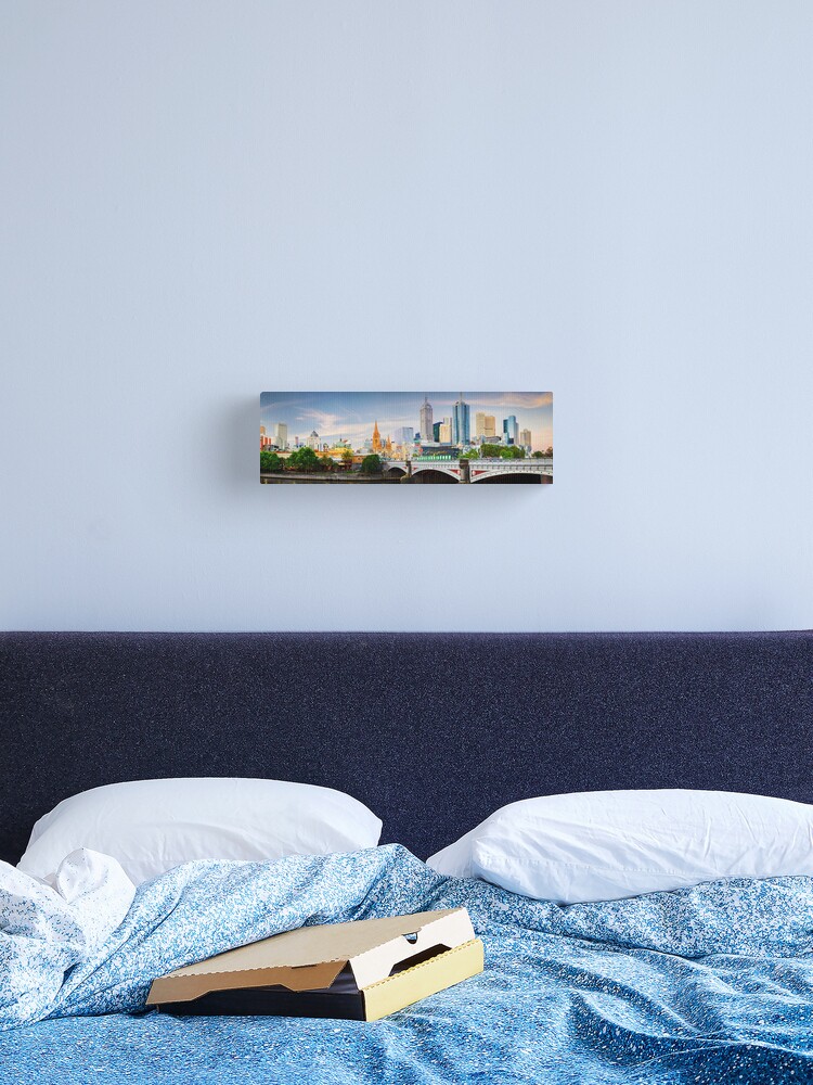 Thumbnail 2 of 3, Canvas Print, Princes Bridge, Melbourne, Victoria, Australia designed and sold by Chockstone.
