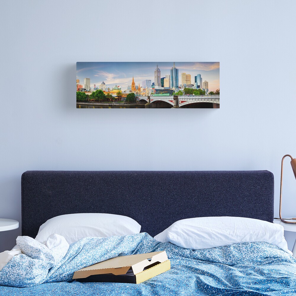 Princes Bridge, Melbourne, Victoria, Australia Canvas Print