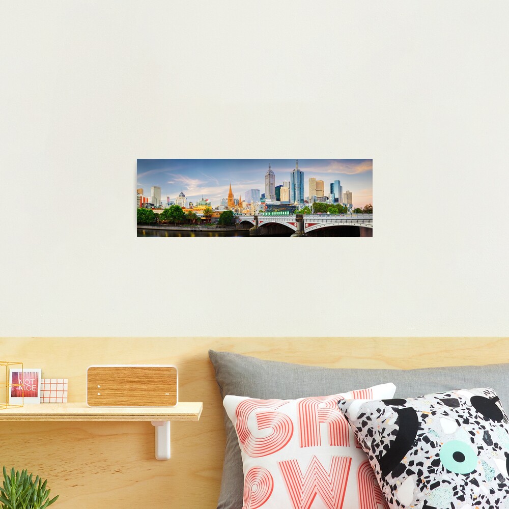 Princes Bridge, Melbourne, Victoria, Australia Photographic Print