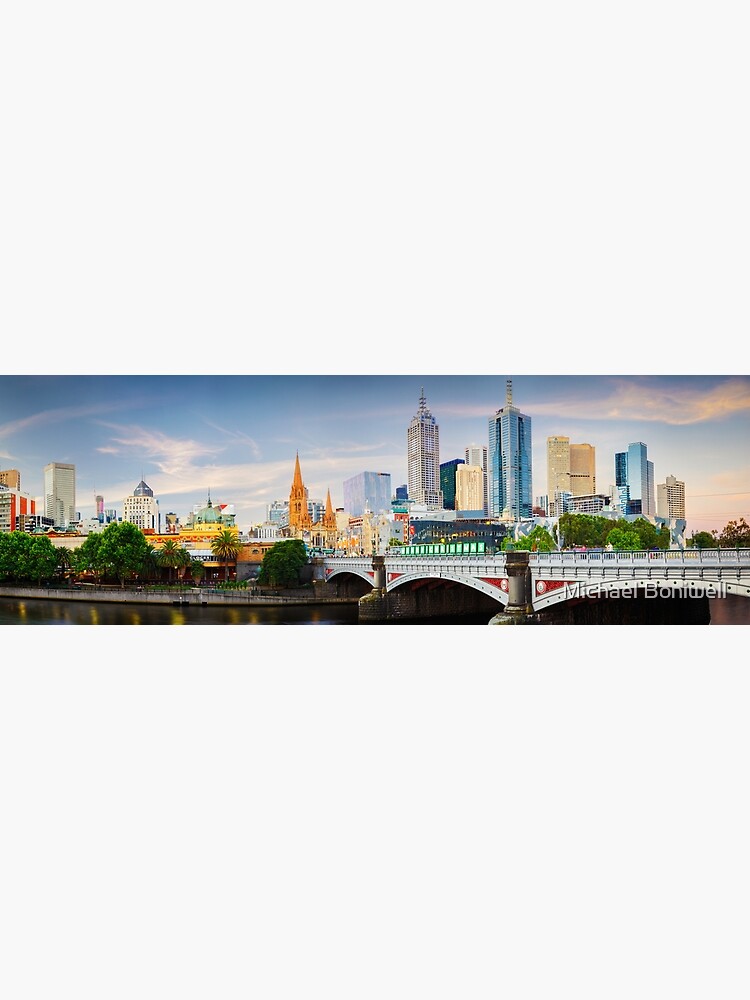 Thumbnail 7 of 7, Framed Art Print, Princes Bridge, Melbourne, Victoria, Australia designed and sold by Chockstone.