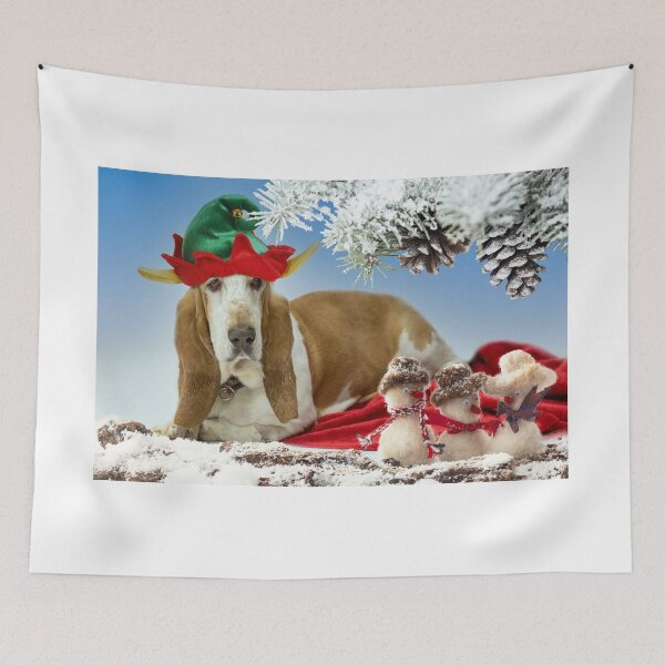 Item preview, A basset hound with a leprechaun hat designed and sold by Photorebelle.