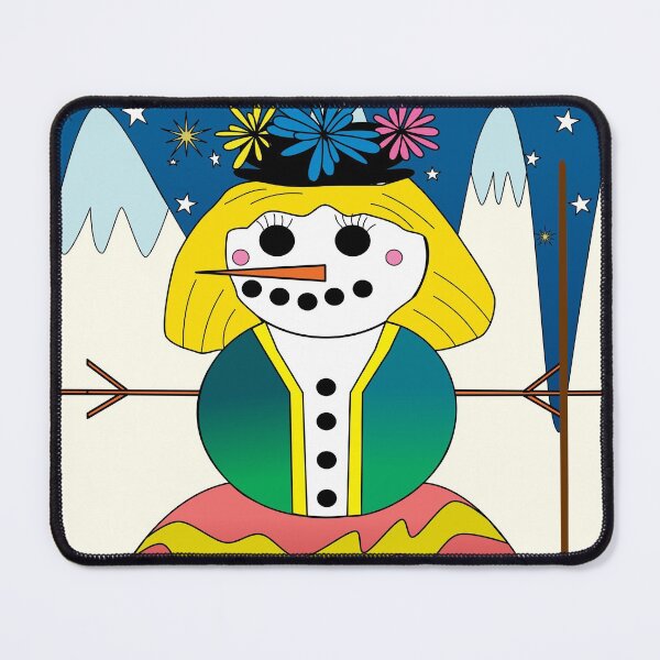 Item preview, Snow Woman At Night, Cute Gypsy Snow Woman designed and sold by mamahellfire31.