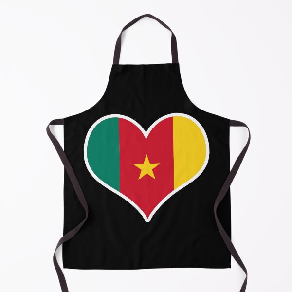 Item preview, Cameroon Flag Heart designed and sold by PKHalford.