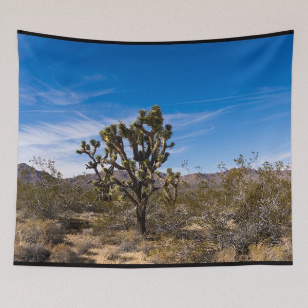 Item preview, Joshua Trees dot the desert in the Mojave National Preserve in California designed and sold by OrcaNature.