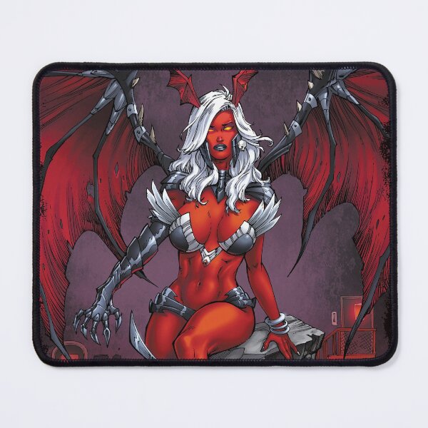 Item preview, Cyberpunk succubus tee designed and sold by jackscomics.