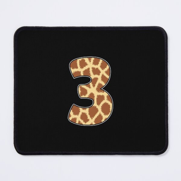 Item preview, Kid Giraffe 3rd Birthday, 3 Years Old Wild Animal, Number Three Safari Zoo designed and sold by singRsong.