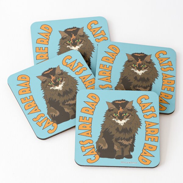 Item preview, Cats Are Rad designed and sold by UncannyPrairie.