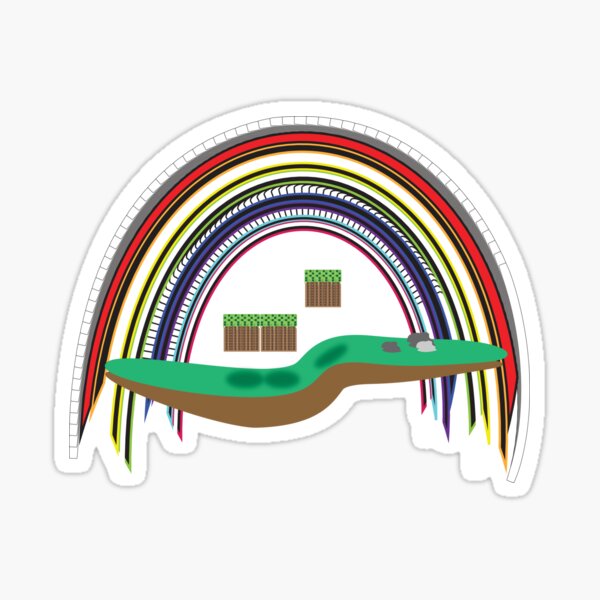 A Rainbow Journey Sticker