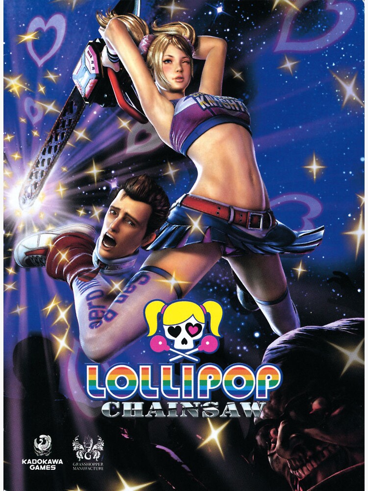 Lollipop Chainsaw Official Art Cover HD | Sticker