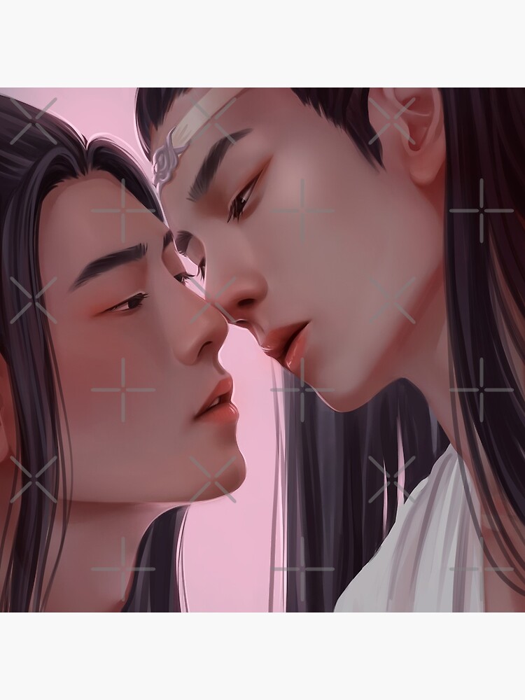 wangji x wuxian #romance#kiss#scene#