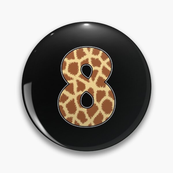 Item preview, Kid Giraffe 8th Birthday, 8 Years Old Wild Animal, Number Eight Safari Zoo designed and sold by singRsong.