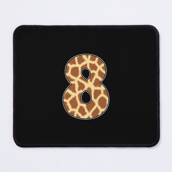 Item preview, Kid Giraffe 8th Birthday, 8 Years Old Wild Animal, Number Eight Safari Zoo designed and sold by singRsong.