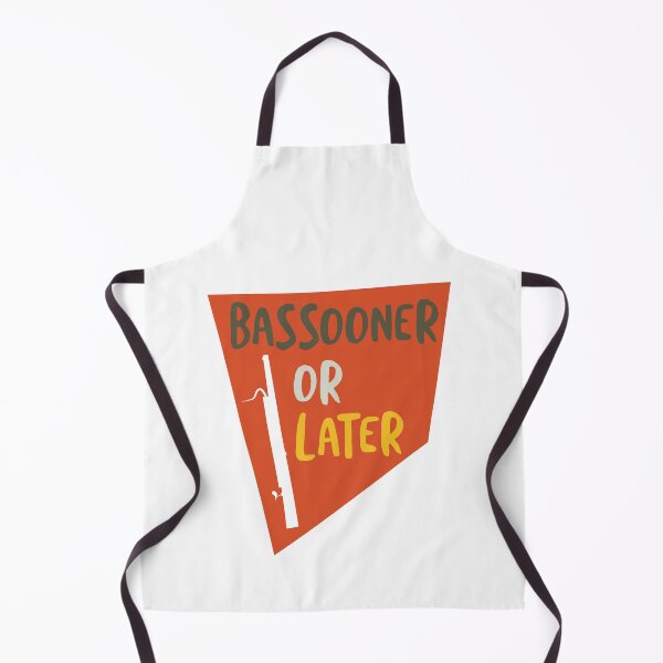 Item preview, Funny Basson Pun Bassooner or Later designed and sold by whyitsme.