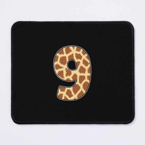 Item preview, Kid Giraffe 9th Birthday, 9 Years Old Wild Animal, Number Nine Safari Zoo designed and sold by singRsong.