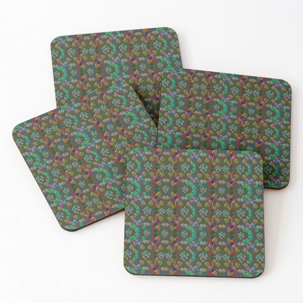 Item preview, Abstract Colorful Floral Pattern Design 7 designed and sold by ClassyPatterns.