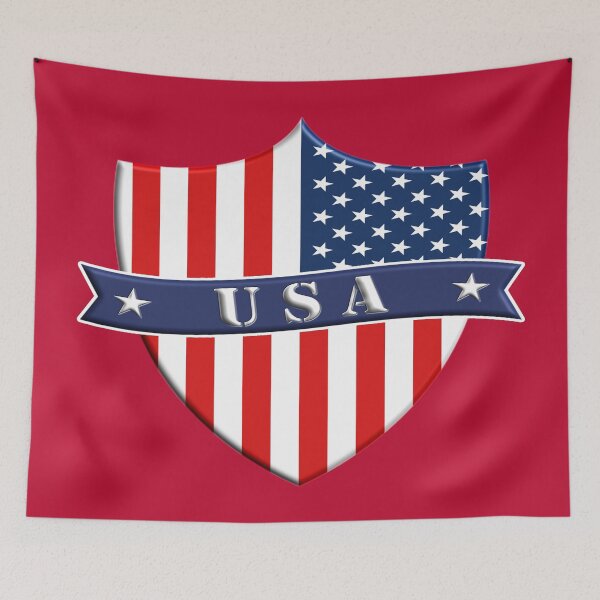 Item preview, USA Flag Shield designed and sold by goodguy53.