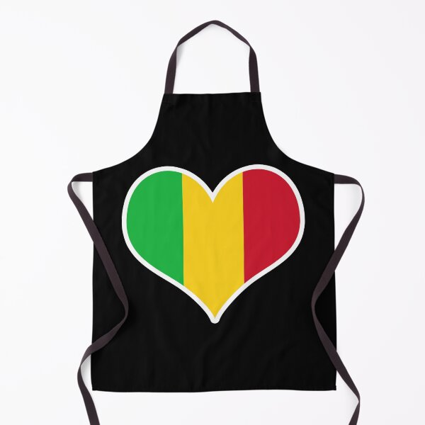 Item preview, Mali Flag Heart designed and sold by PKHalford.