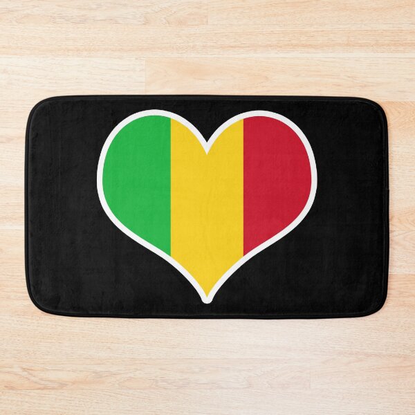 Item preview, Mali Flag Heart designed and sold by PKHalford.