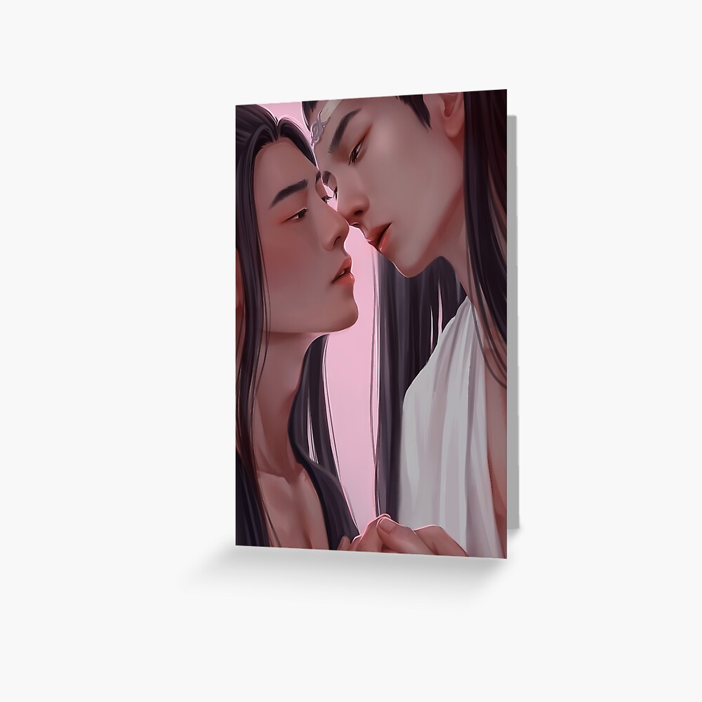 wangji x wuxian #romance#kiss#scene#