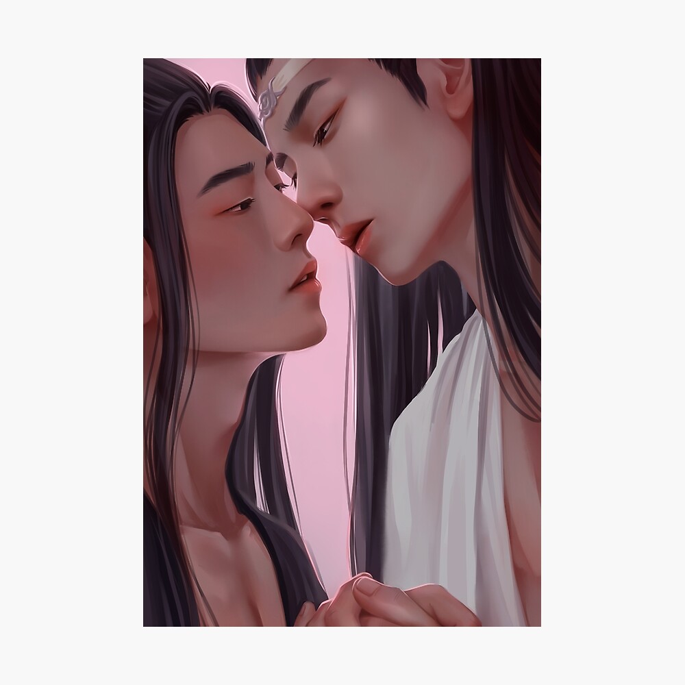 wangji x wuxian #romance#kiss#scene#