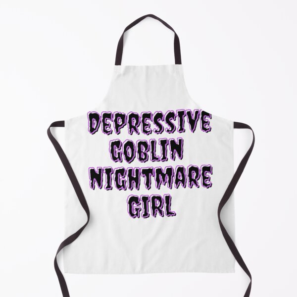 Item preview, Depressive goblin nightmare girl designed and sold by daphhne.