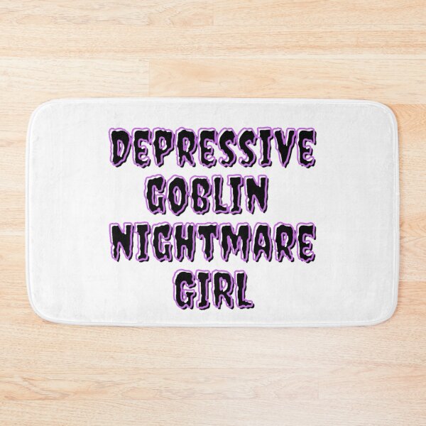 Item preview, Depressive goblin nightmare girl designed and sold by daphhne.