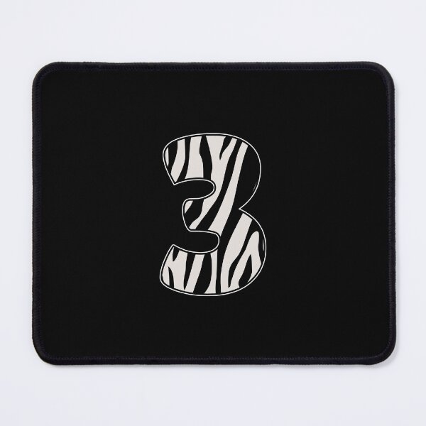 Item preview, Kid Zebra 3rd Birthday, 3 Years Old Wild Animal, Number Three Safari Zoo designed and sold by singRsong.