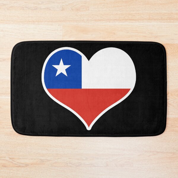 Item preview, Chile Flag Heart designed and sold by PKHalford.